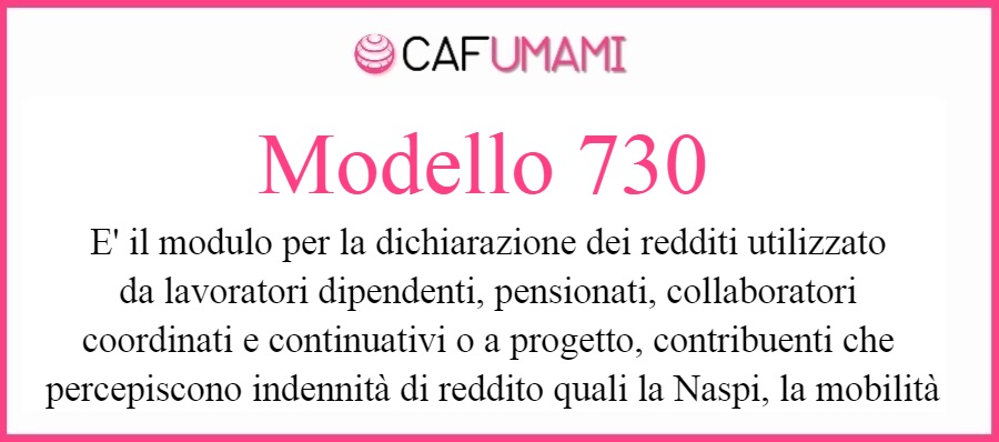 Modello 730